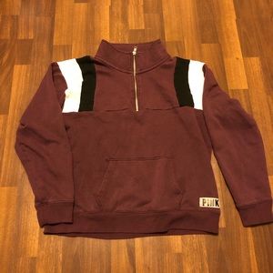 PINK By Victoria Secret Quarter Zip. Size medium.